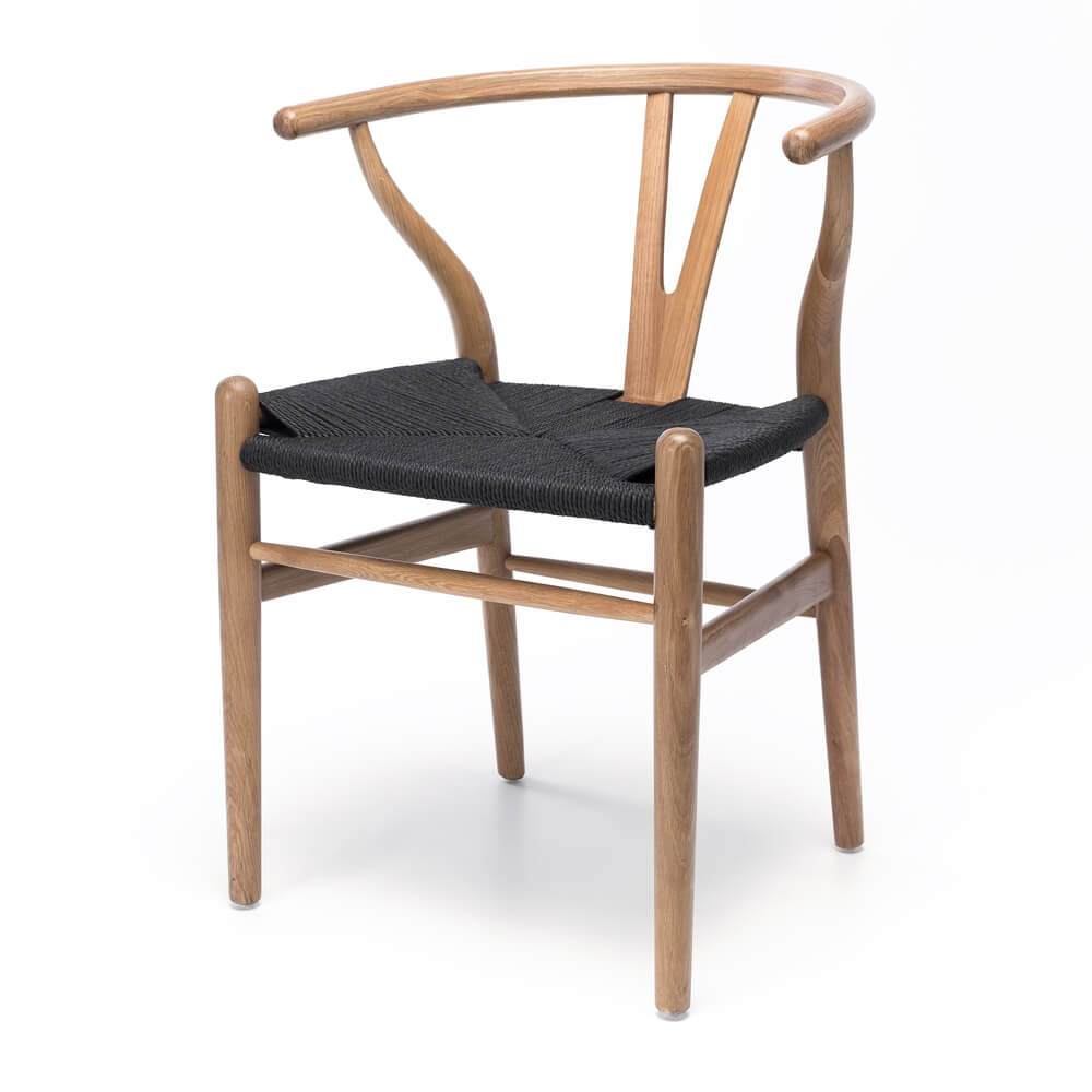 WISHBONE OAK DINING CHAIR