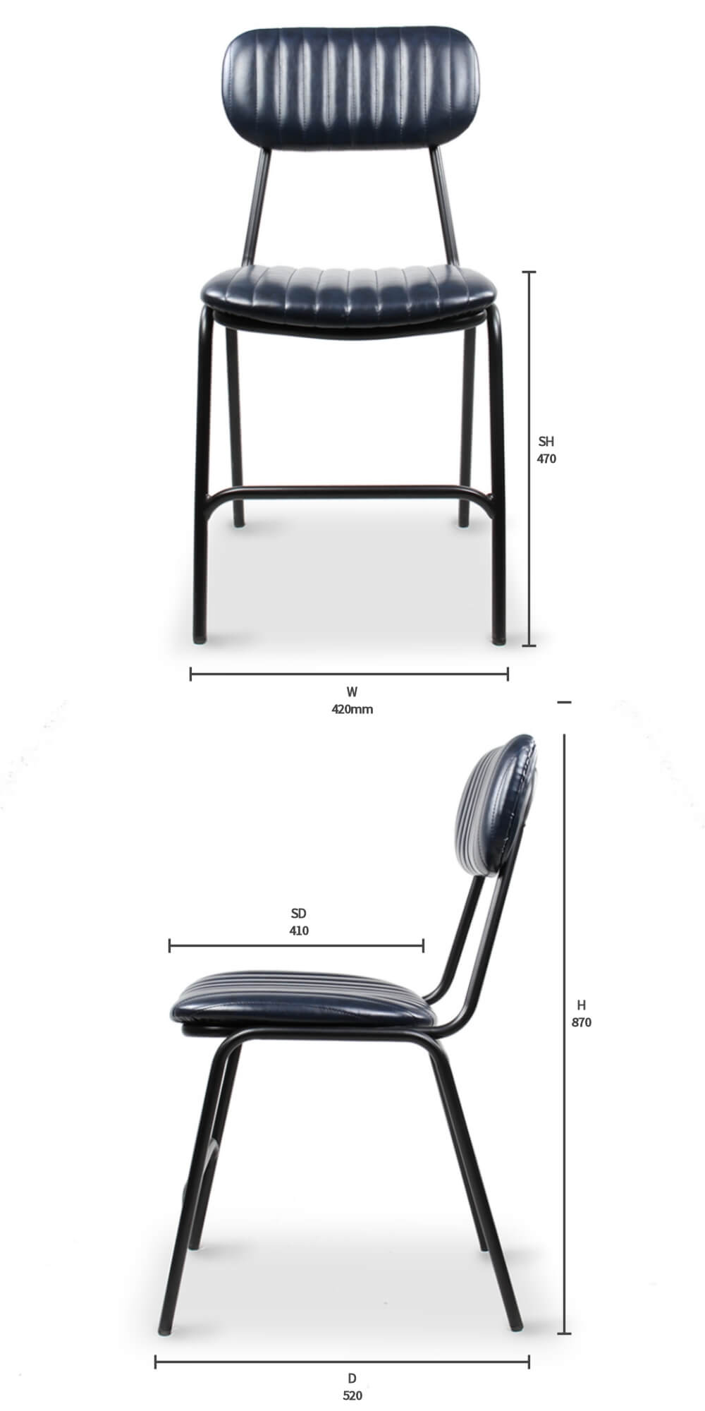 DATSUN CHAIR BLACK - Image 12