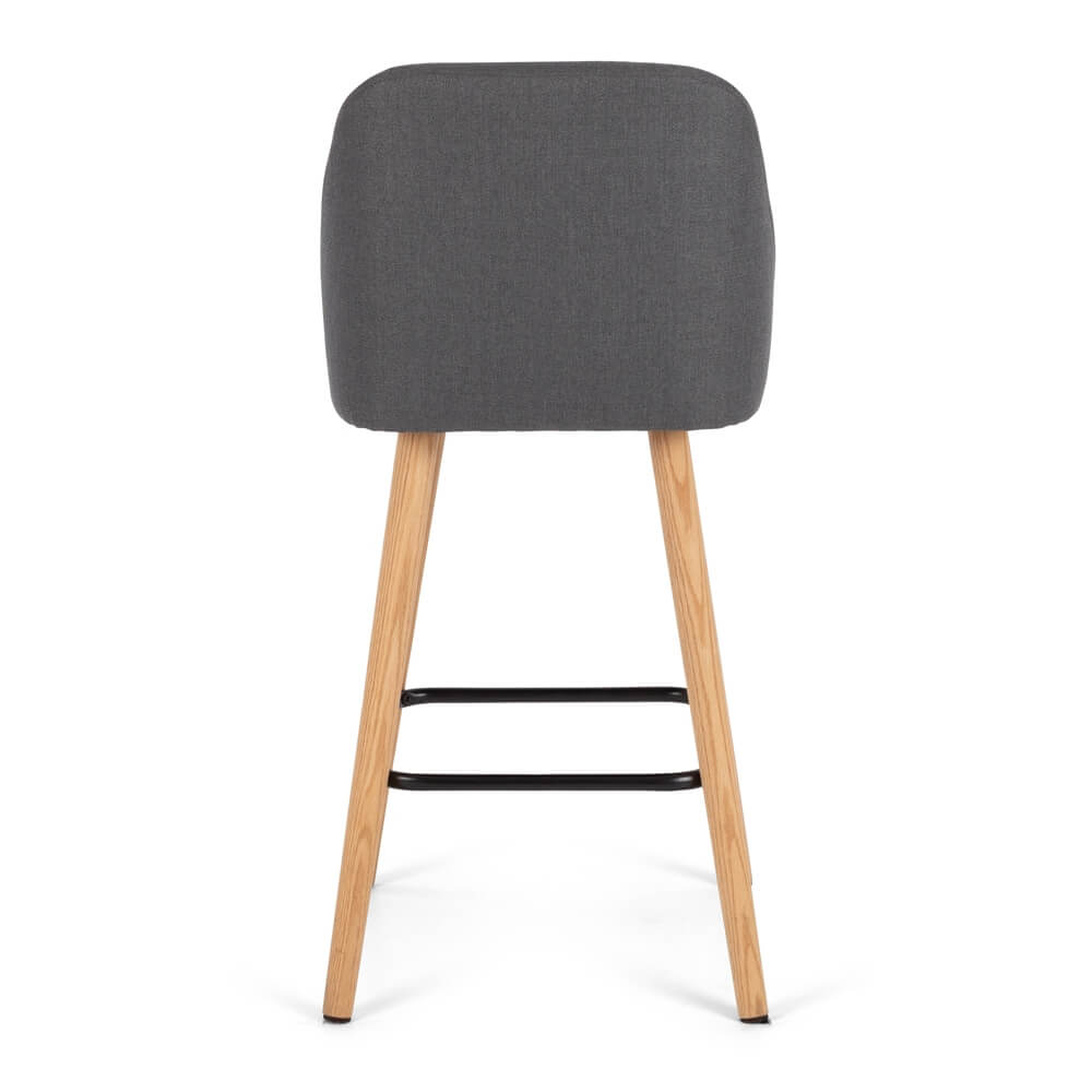 MELLE DARK GREY BARSTOOL - Image 5