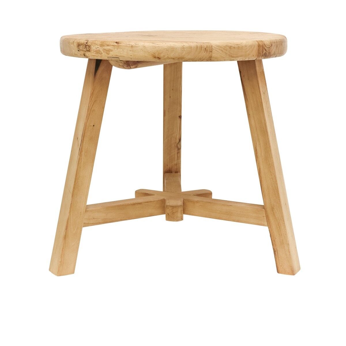 PARQ TALL ROUND END TABLE - NATURAL