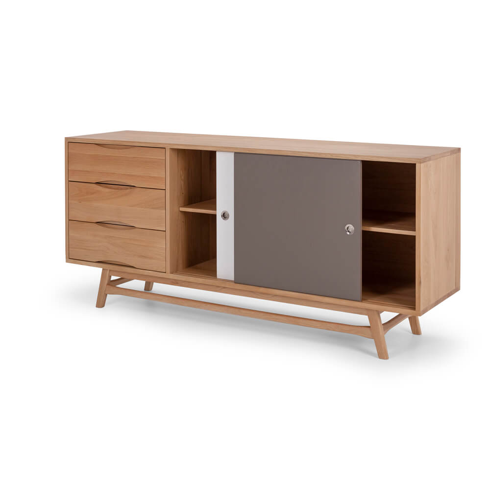Sven Sideboard Solid Oak - Image 8