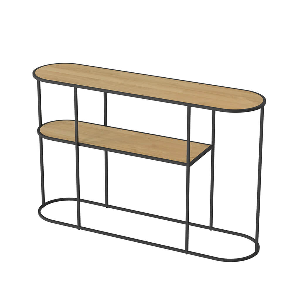 DECO CONSOLE TABLE NATURAL OAK - Image 2