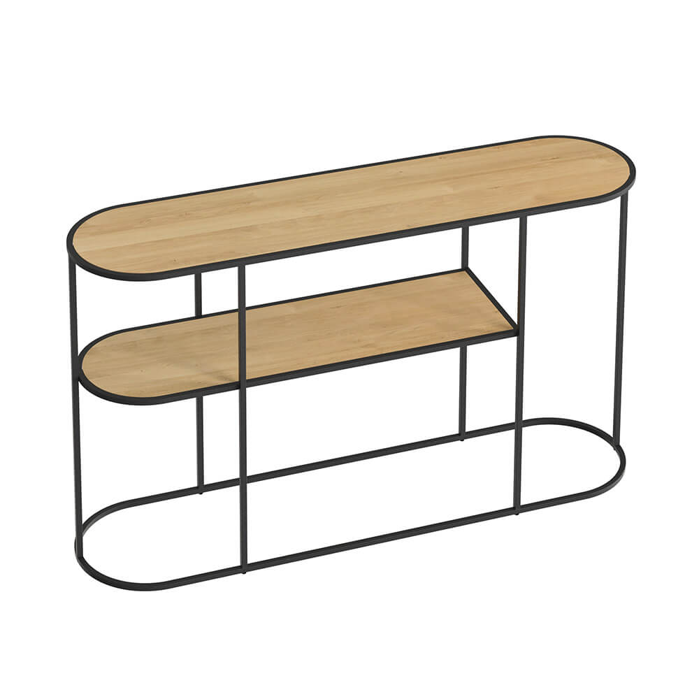 DECO CONSOLE TABLE NATURAL OAK - Image 3