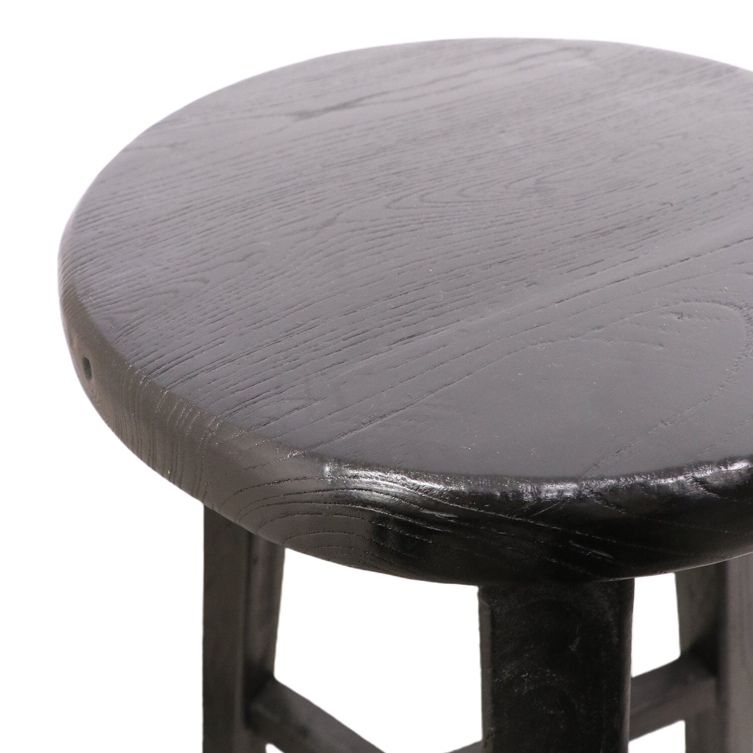 PARQ BARSTOOL ROUND - BLACK - Image 3