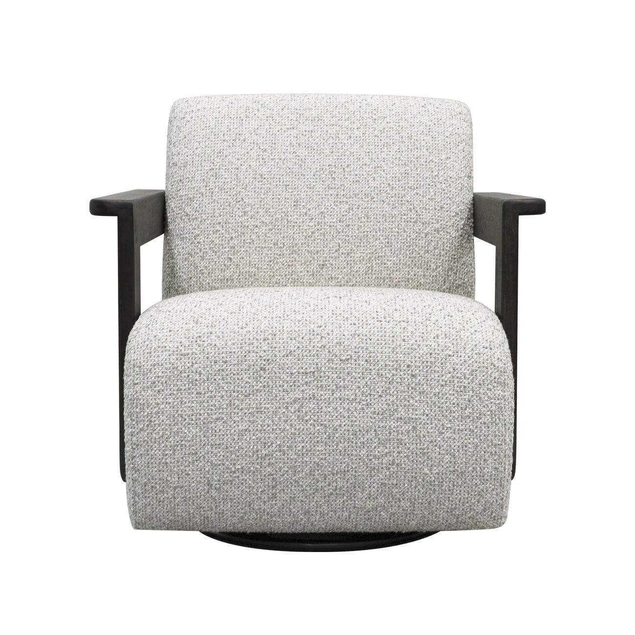 TARA ROCKING SWIVEL CHAIR - BISCUIT