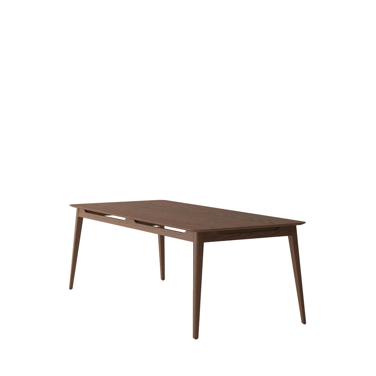 ROKKE DINING TABLE 220CM- OAK/WALNUT - Image 3