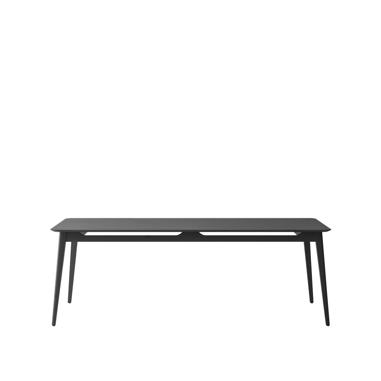 ROKKE DINING TABLE 220CM- OAK/BLACK
