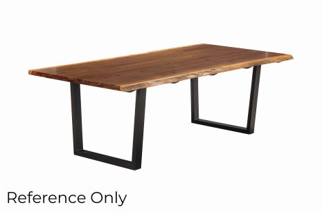 LIVE EDGE 240 DINING TABLE - Image 3