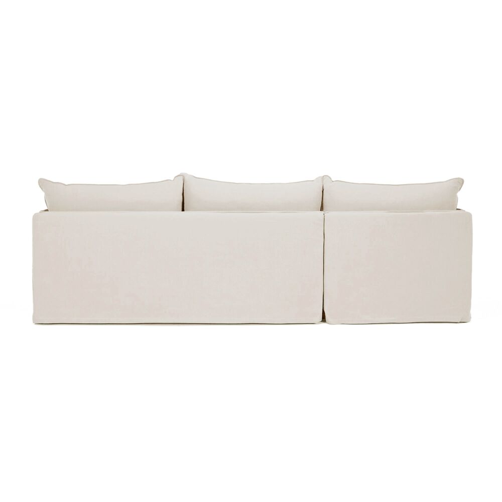 HAMILTON 3 SEATER CHAISE SLIP COVER SOFA (RHF) (LHF) - 3 COLOURS - Image 9