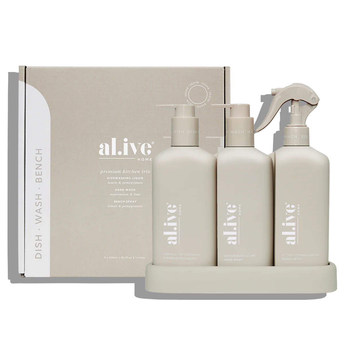 KITCHEN TRIO - LEMON AND POMEGRANATE + WATERMELON & LIME