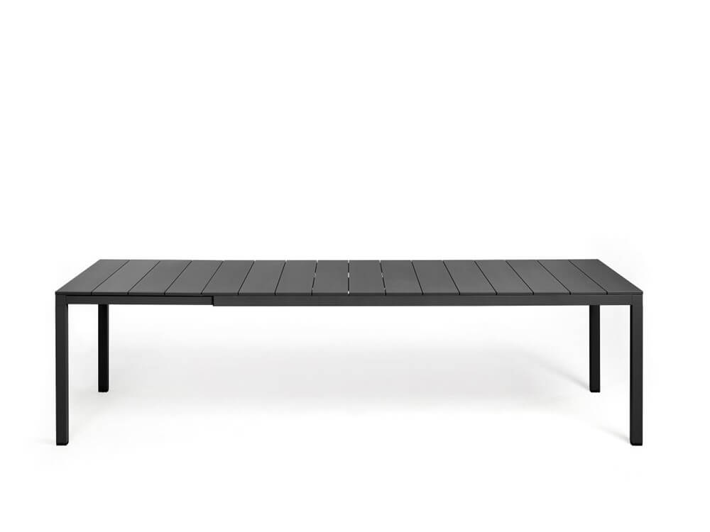 RIO 2100 ALUMINIUM FIX CHARCOAL OUTDOOR DINING TABLE