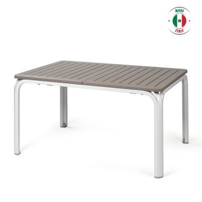 Alloro Taupe dining table