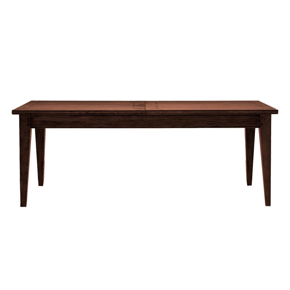 BOSQUET DOUBLE EXTENSION DINING TABLE DARK - Image 3