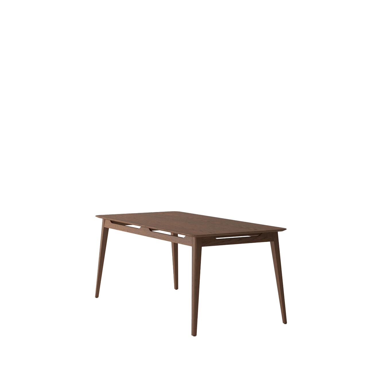 ROKKE DINING TABLE 180CM- OAK/WALNUT - Image 2