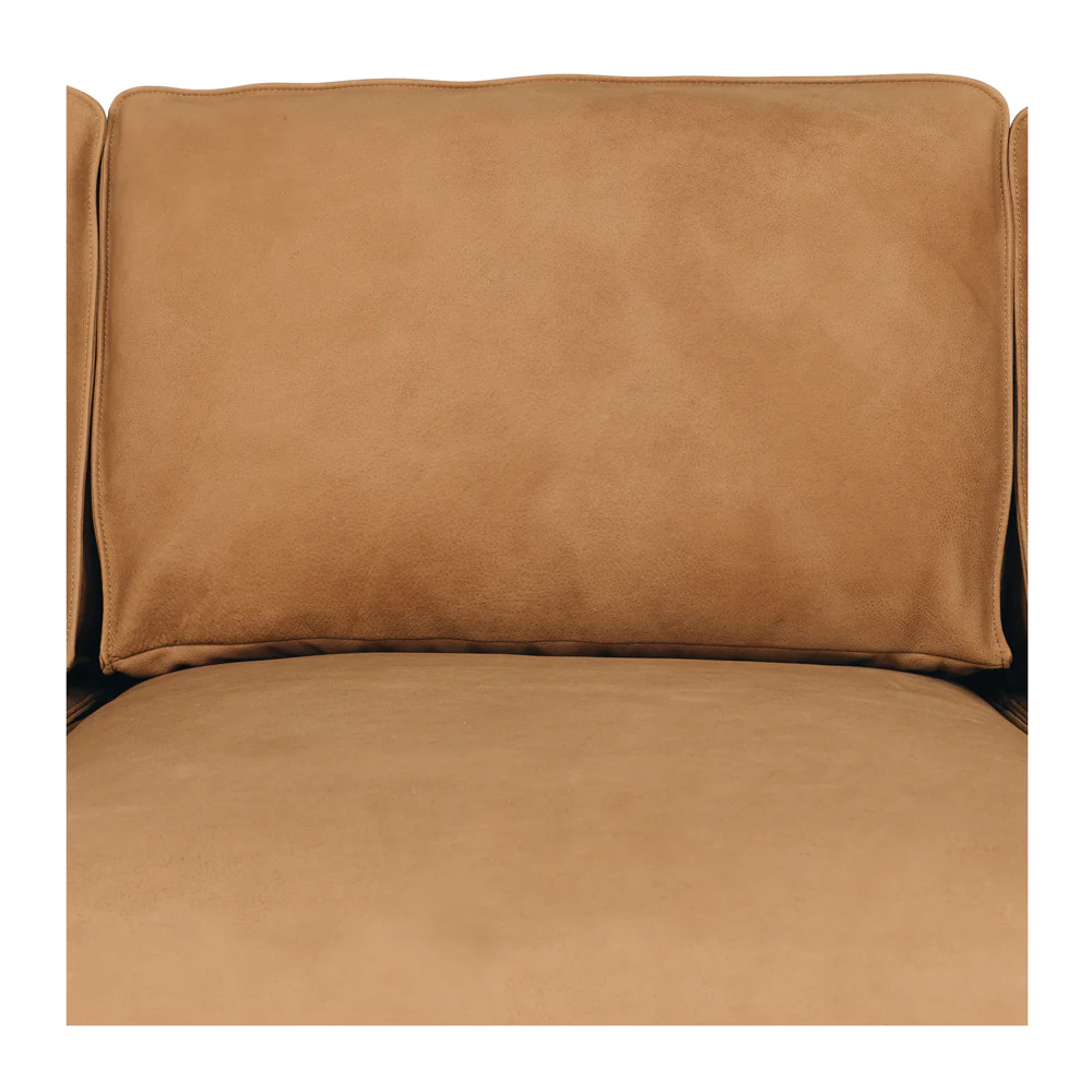 MAURY 3 SEATER - TOBACCO BROWN LEATHER - Image 3