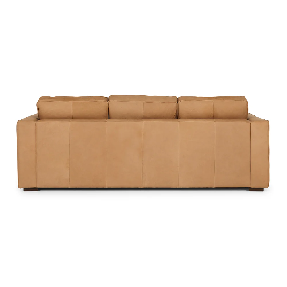MAURY 3 SEATER - TOBACCO BROWN LEATHER - Image 8