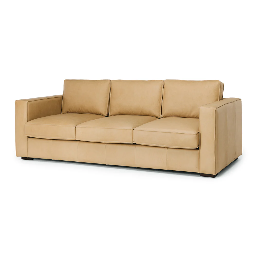 MAURY 3 SEATER - ECRU LEATHER - Image 5