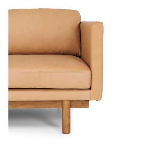 STRADA 3 SEATER - TAN LEATHER - Image 2