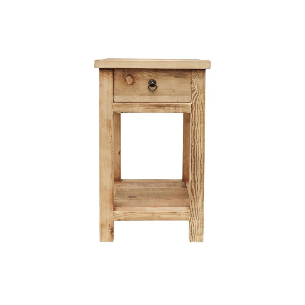 PARQ BEDSIDE TABLE 1 DRAWER NATURAL