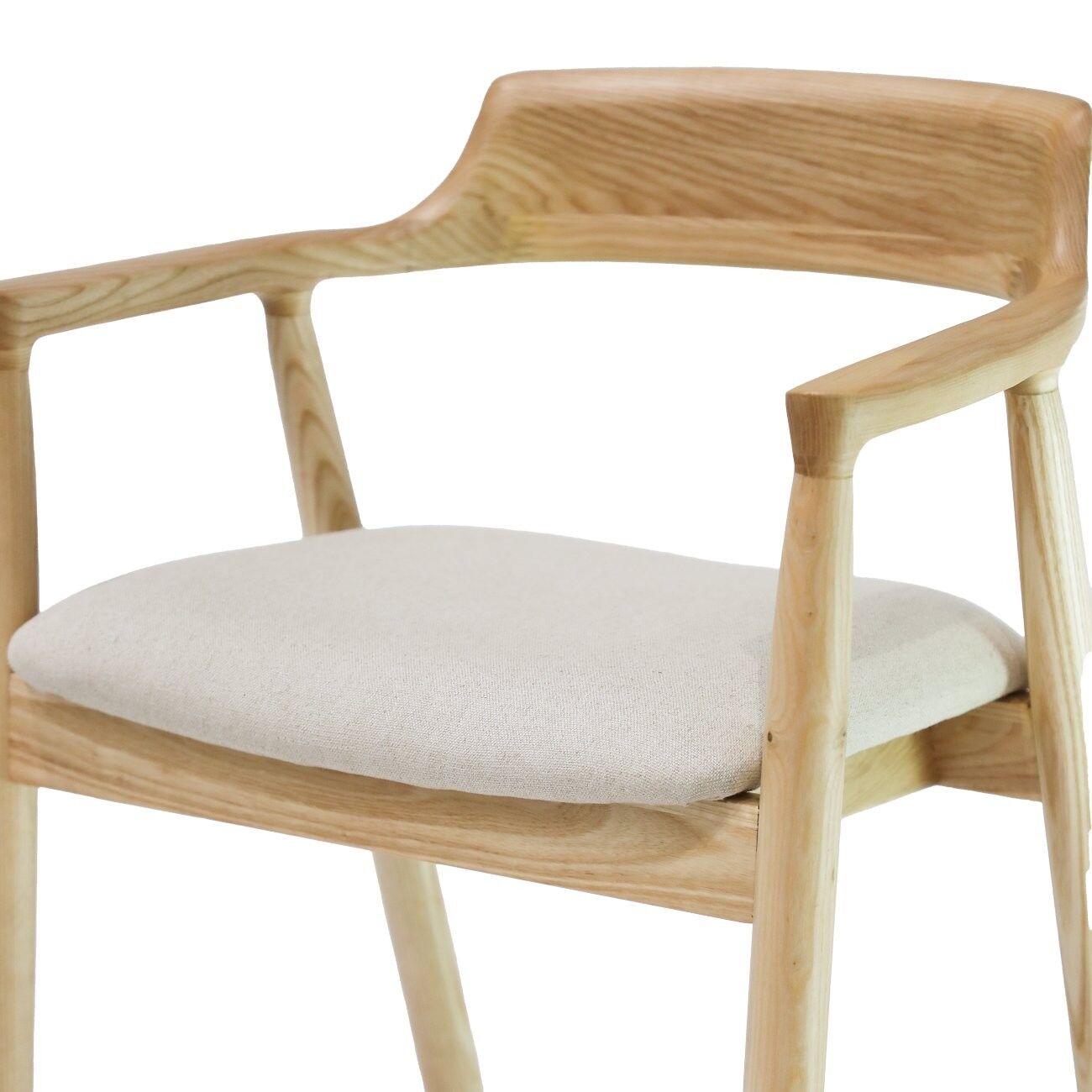 EALING BARSTOOL - NATURAL LINEN - Image 5