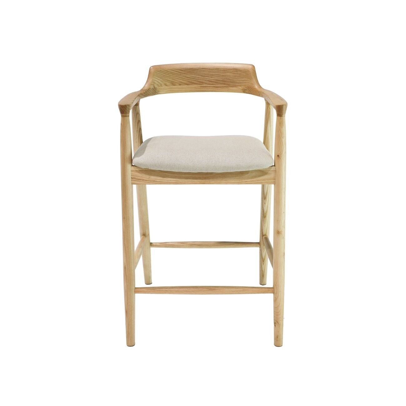 EALING BARSTOOL - NATURAL LINEN - Image 6
